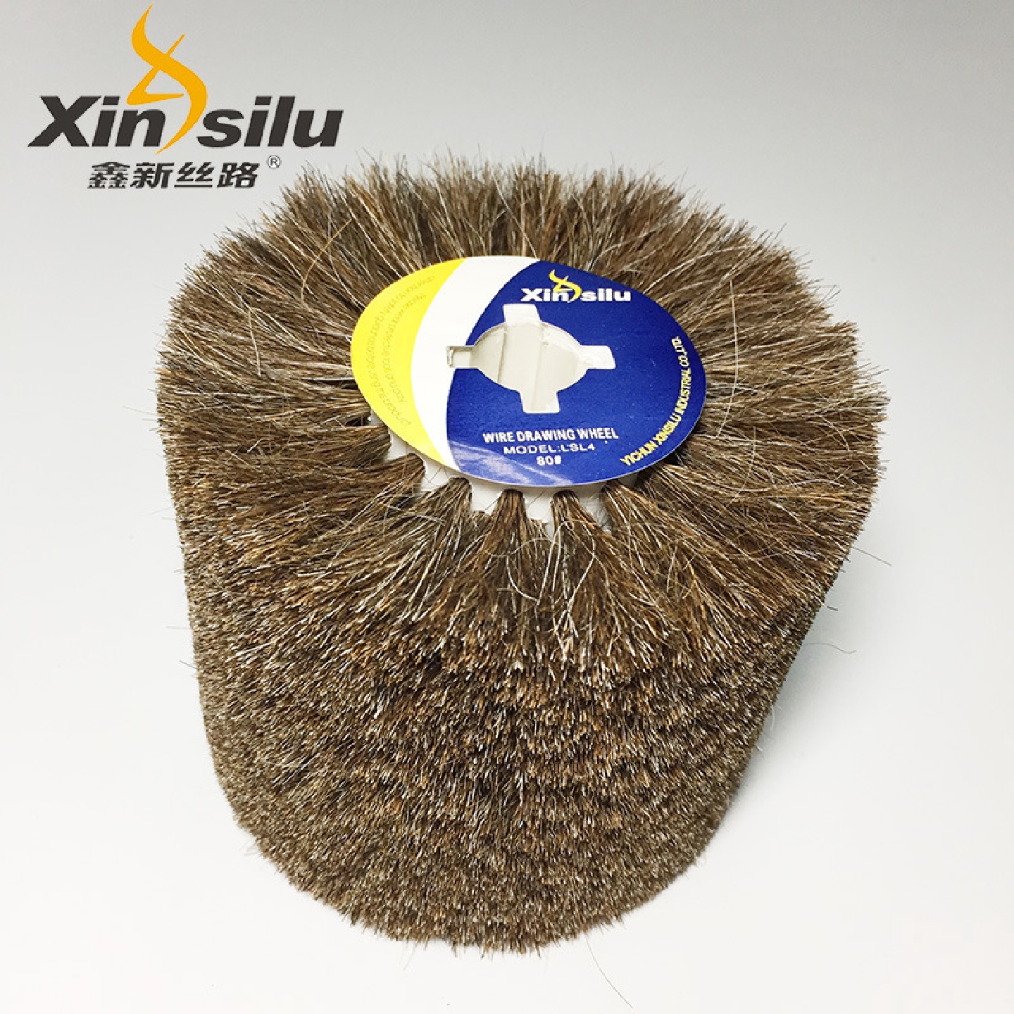 马毛十字芯拉丝轮家具雕刻后表面处理抛光打蜡轮仿古木纹