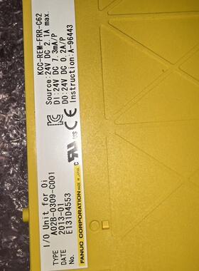 全新发那科A02B0309C001IO模块原装正品议价