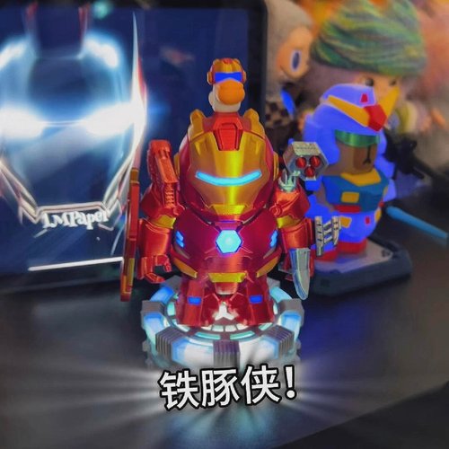 钢豚侠卡皮巴拉创意3d打印玩具磁吸可拆卸儿童炫酷创意模型摆件