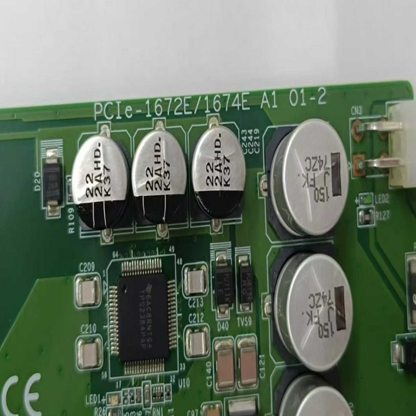 议价研华视觉采集卡PCIE-1674E采集卡四网口实物图