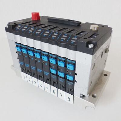 Festo CPV14GEDI018 165811  8x Magnetventile used