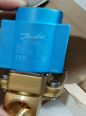 丹佛斯电磁阀EVR6，型号018F6193，AC220V，功--议价商品