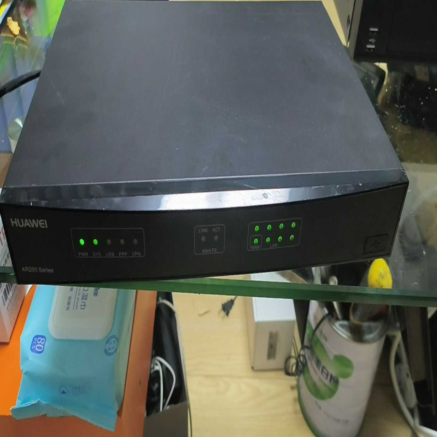 询价~华为企业级路由器Ar201,带电源，新，的私聊