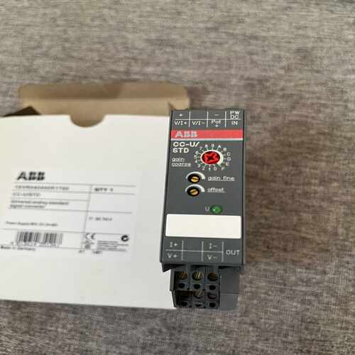 ABB原装CC-U/STD模拟信号转换器1SVR040--议价商品