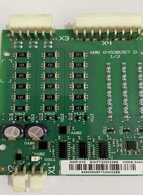 AINP-01C触发板ABB变频器800系列启动板可控硅触发（零零电子）