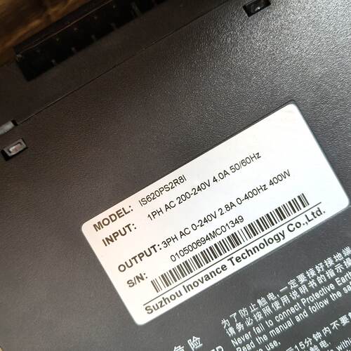 议价Inovance 400W Servo Drive Is Beautiful In Good Condition