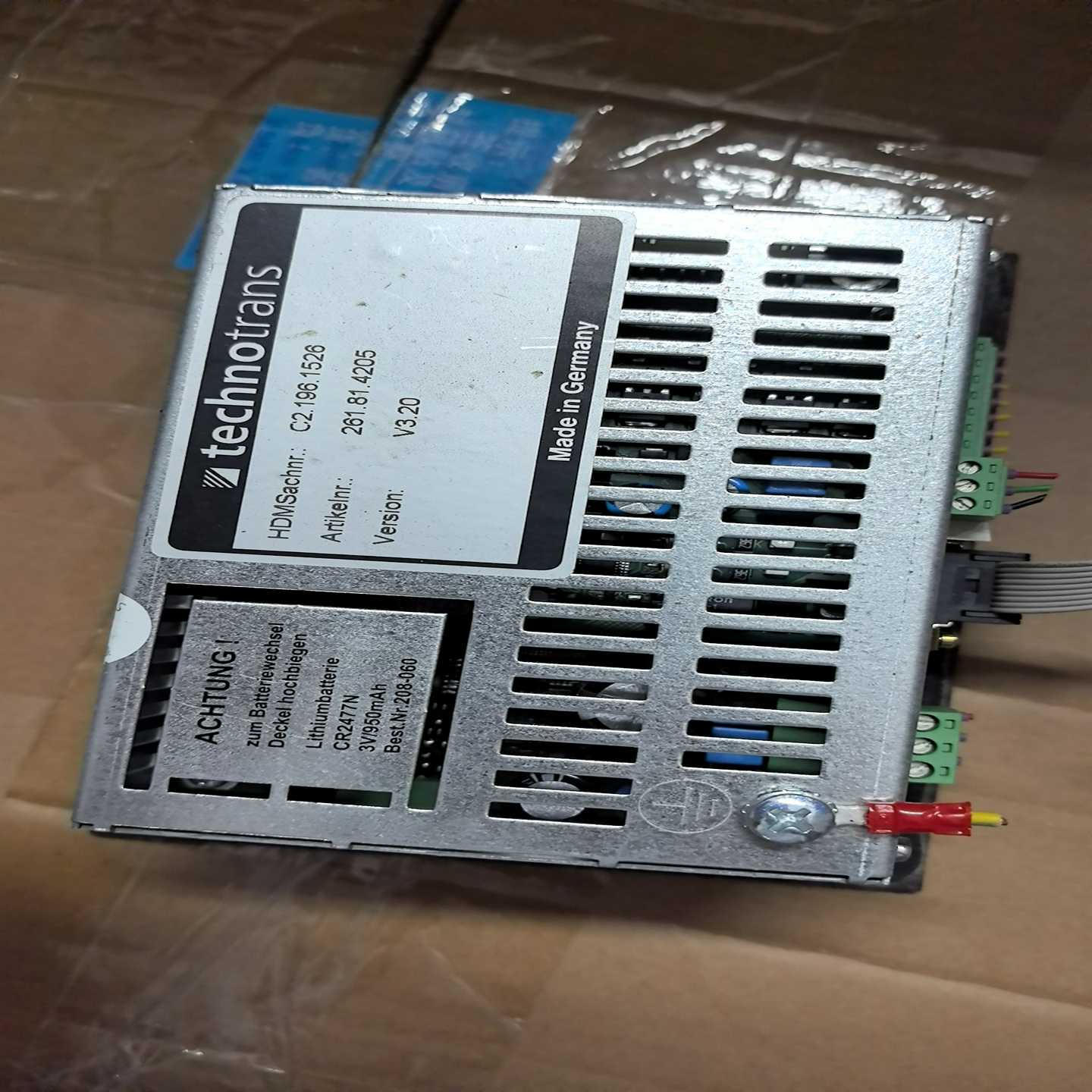 （请询价）Technotrans控制器，型号C2.196.1526，版