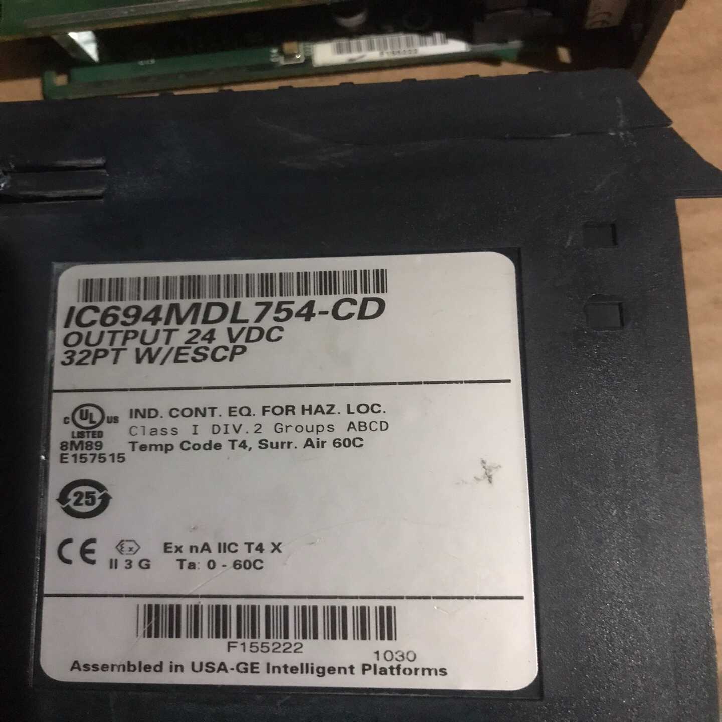 议价IC694MDL754美国GE模块，拆机件，运输压坏壳子了，