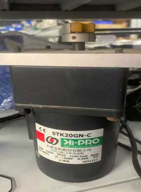 【议价】5TK20GN-C马达牙箱5GN9K性能完好成色适用