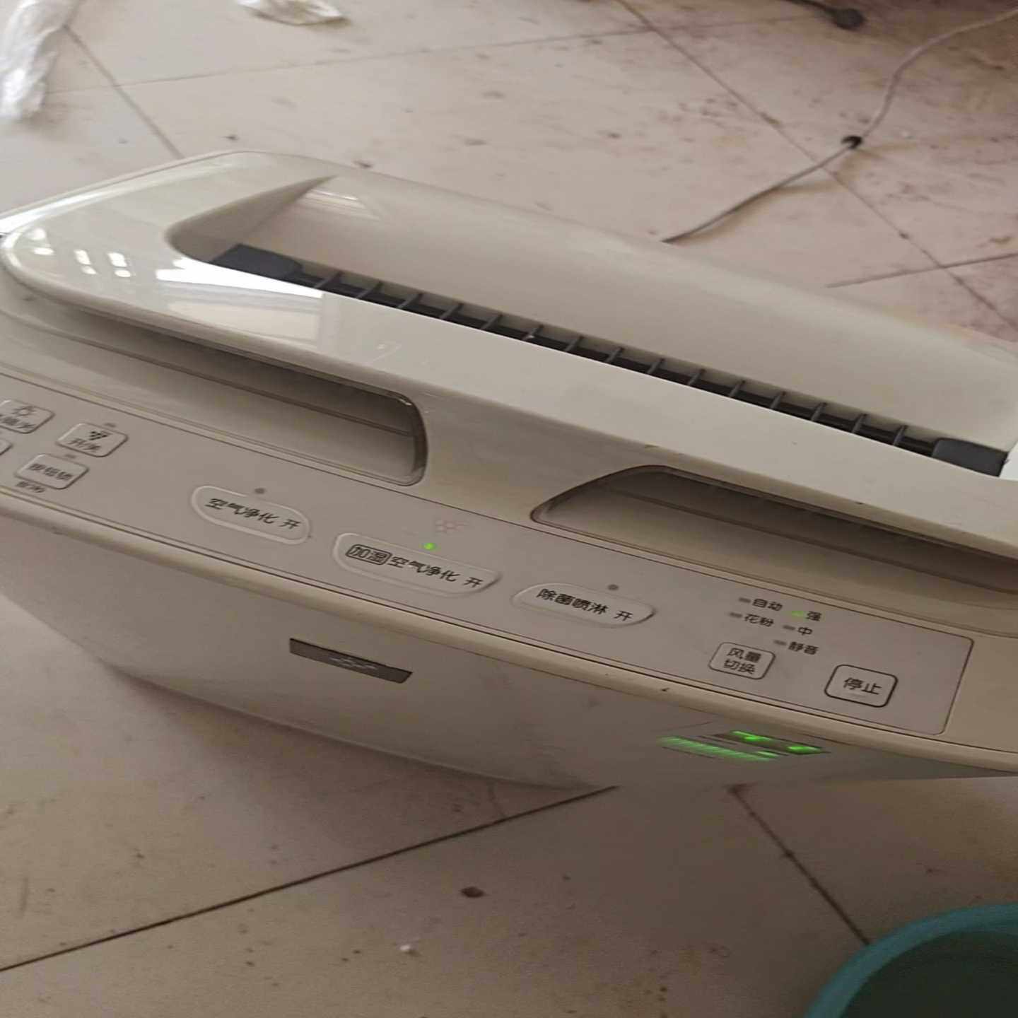 询价夏普加湿型空气净化器KJF380ZAW，带负离子加湿功能，适