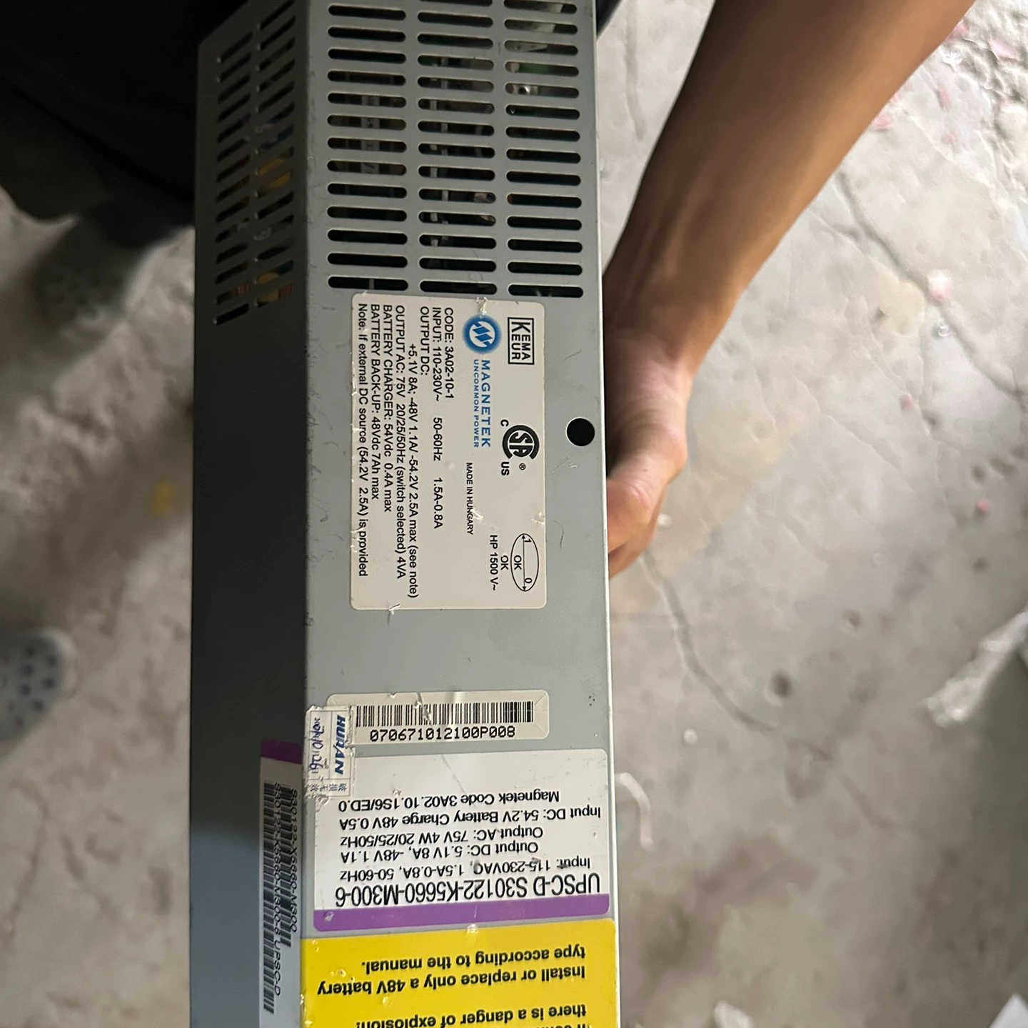 售前询价议价拆机SIEMENS HIPATH电源 UPSC-D S