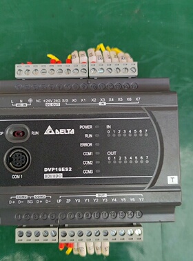 二手拆机台达PLCDVP16ES200T橙色可以充新