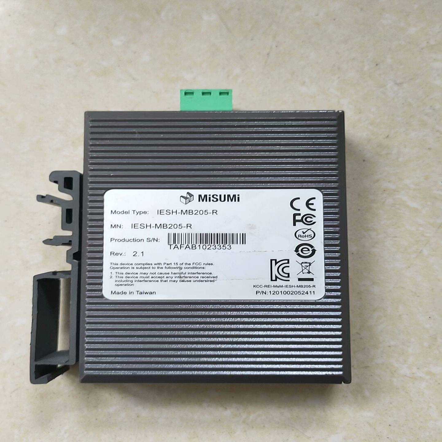 米思米工业交换机，IESH-MB205-R原装拆机的，型号外-议价