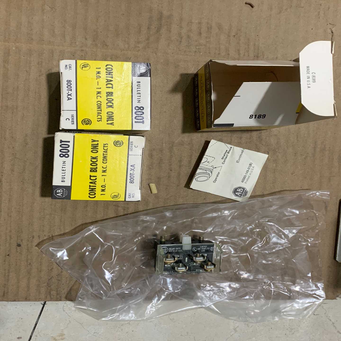 800T-XA标价单价实物图拍摄全新原包装--议价商品