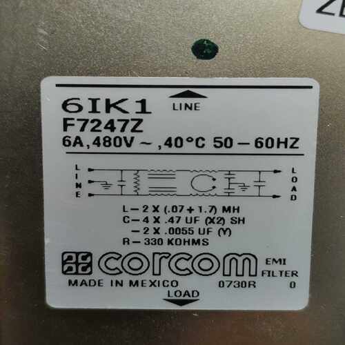 咨询-corcom6IK1F7247Z电源滤波器