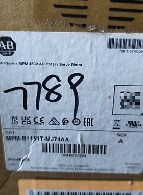 议价AB罗克韦尔伺服电机 MPM-B1151T-MJ74AA