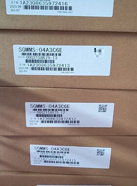 寻》》安川伺服电机SGMMS04A3C6E2023年8月新货