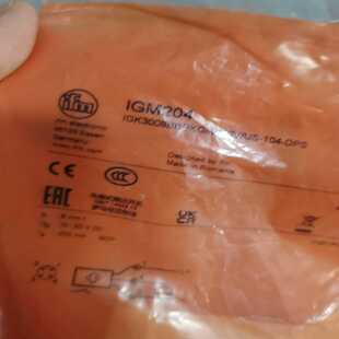 德国IFM易福门IGM204电感式接近开关传感器IG询价