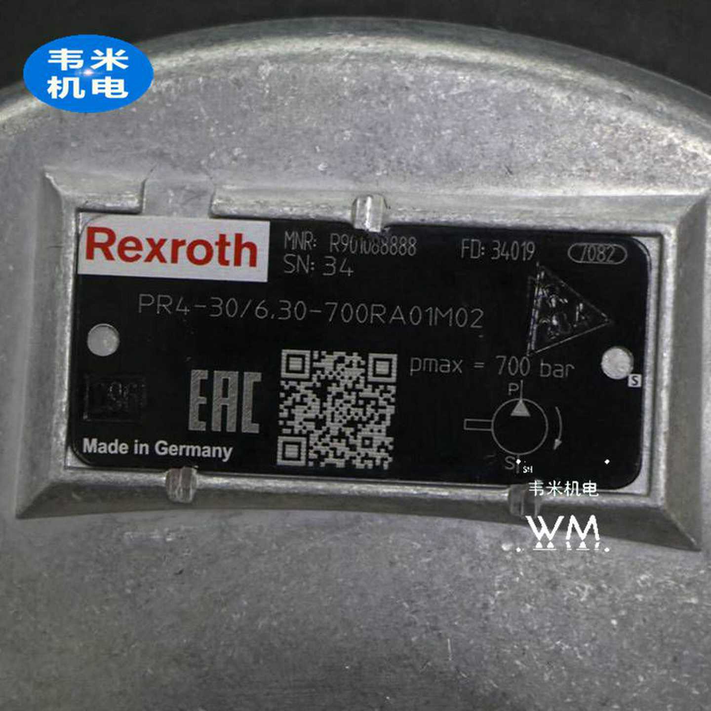 REXROTH力士乐径向泵R901089824PRT4-3X/10,00-500RG01M01
