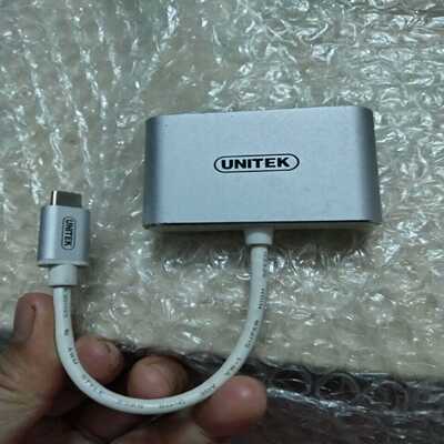 优越者Type-c转VGAHDMI转换器macboo询价