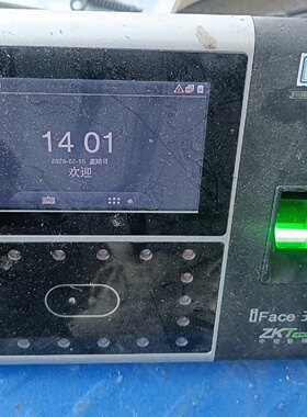 议价中控智慧iFace303人脸考勤机支持指纹和人脸识别触屏