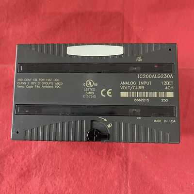 GE模块IC200ALG230A，4通道12位模拟输入，危--议价商品