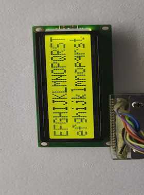 【议价】1602B大字符点阵模块屏液晶屏模块5V3.3V并口适用