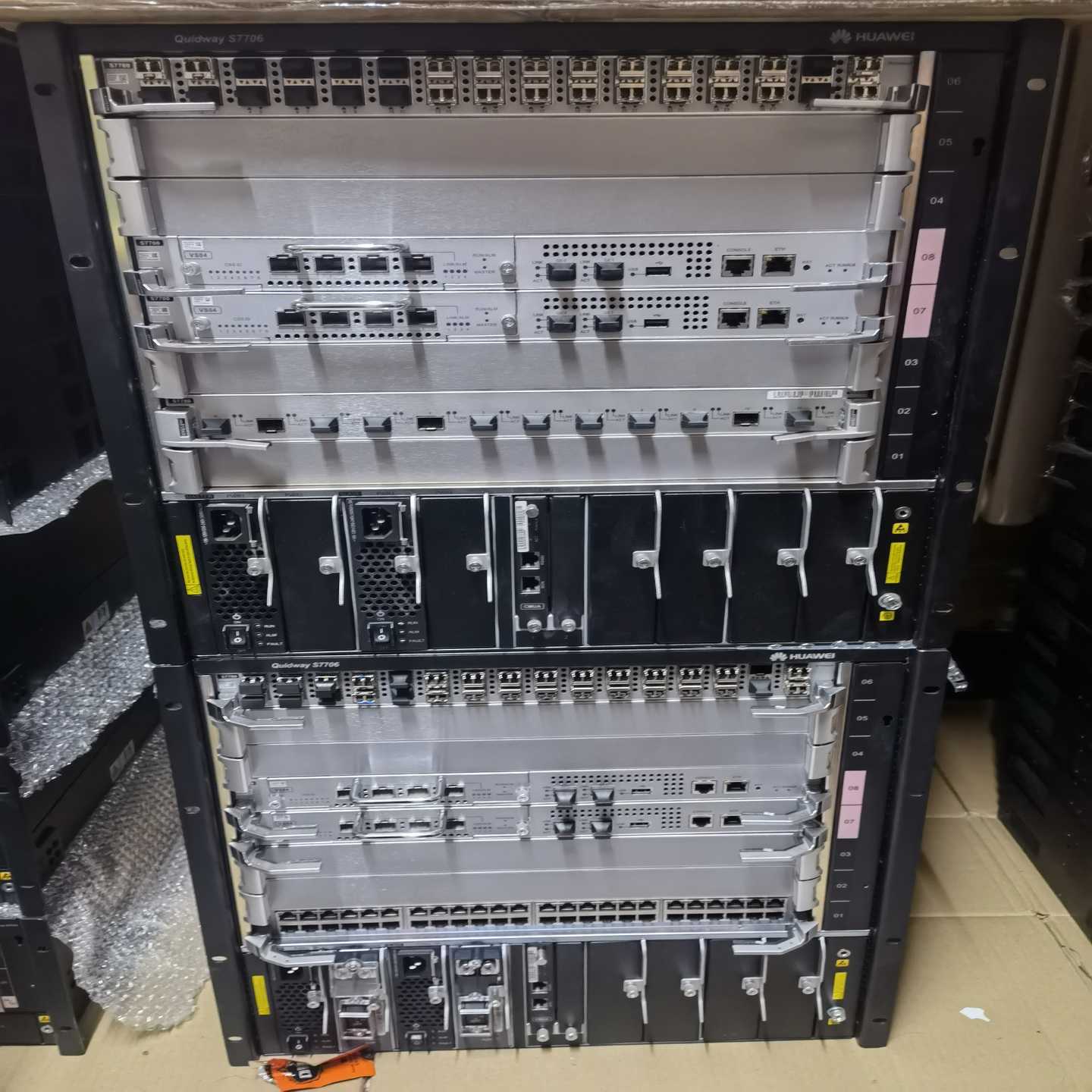 询价~华为S7703套包 S7706套包 好 可配双主控双