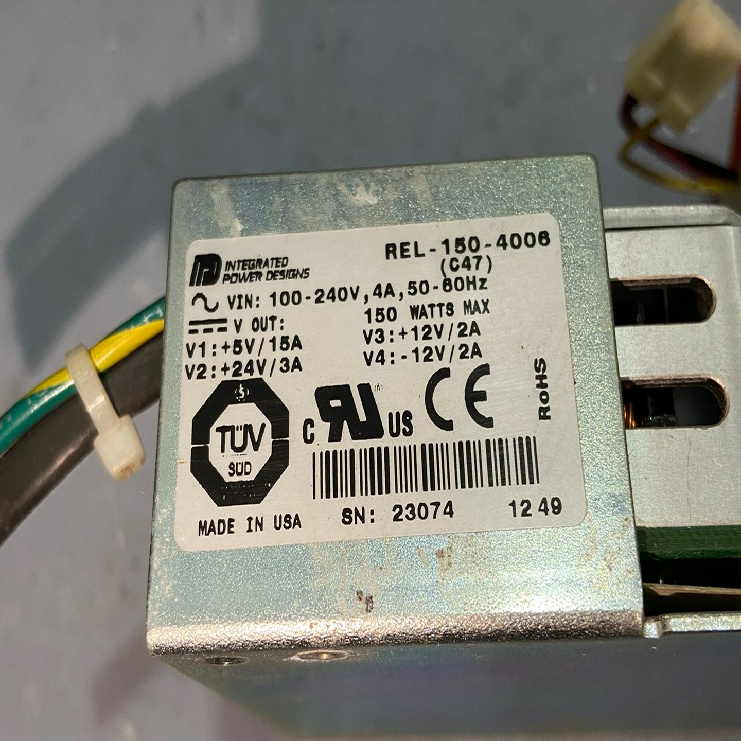 咨询-INTEGRATED开关电源REL-150-4006(C