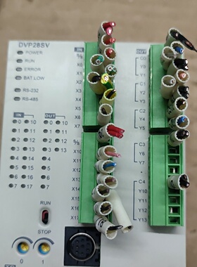 询价*DVP28SV11T台达PLC成色新6