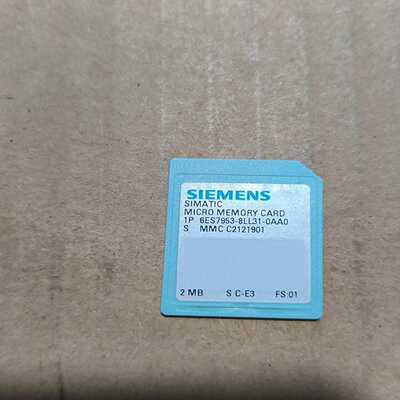 西门子模块300系列的内存卡，型号6ES7953-8LL31~议价