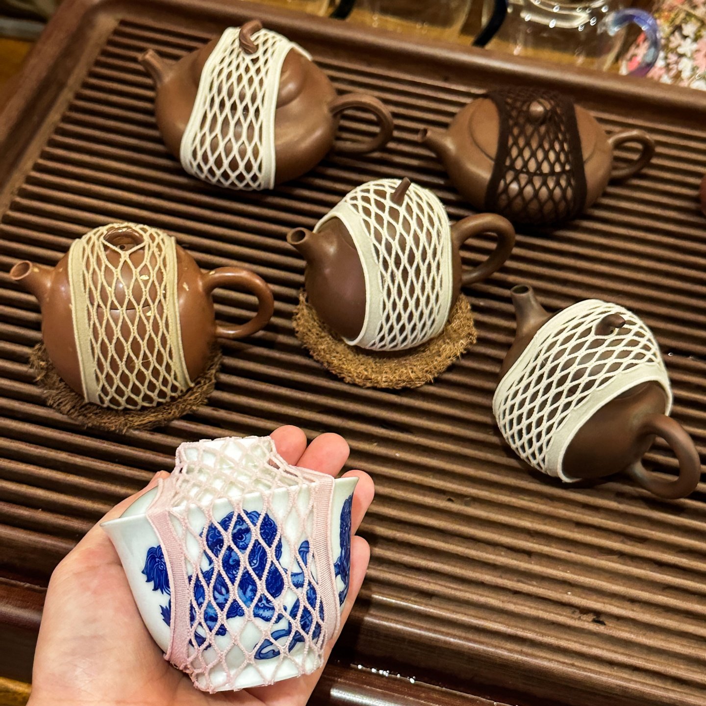 茶壶保护套防磕碰茶具护壶带包装绑带茶杯固定带户外携带盖碗杯子,餐饮具,茶道/零配,淘宝优惠券,粉丝福利购,淘宝优惠卷