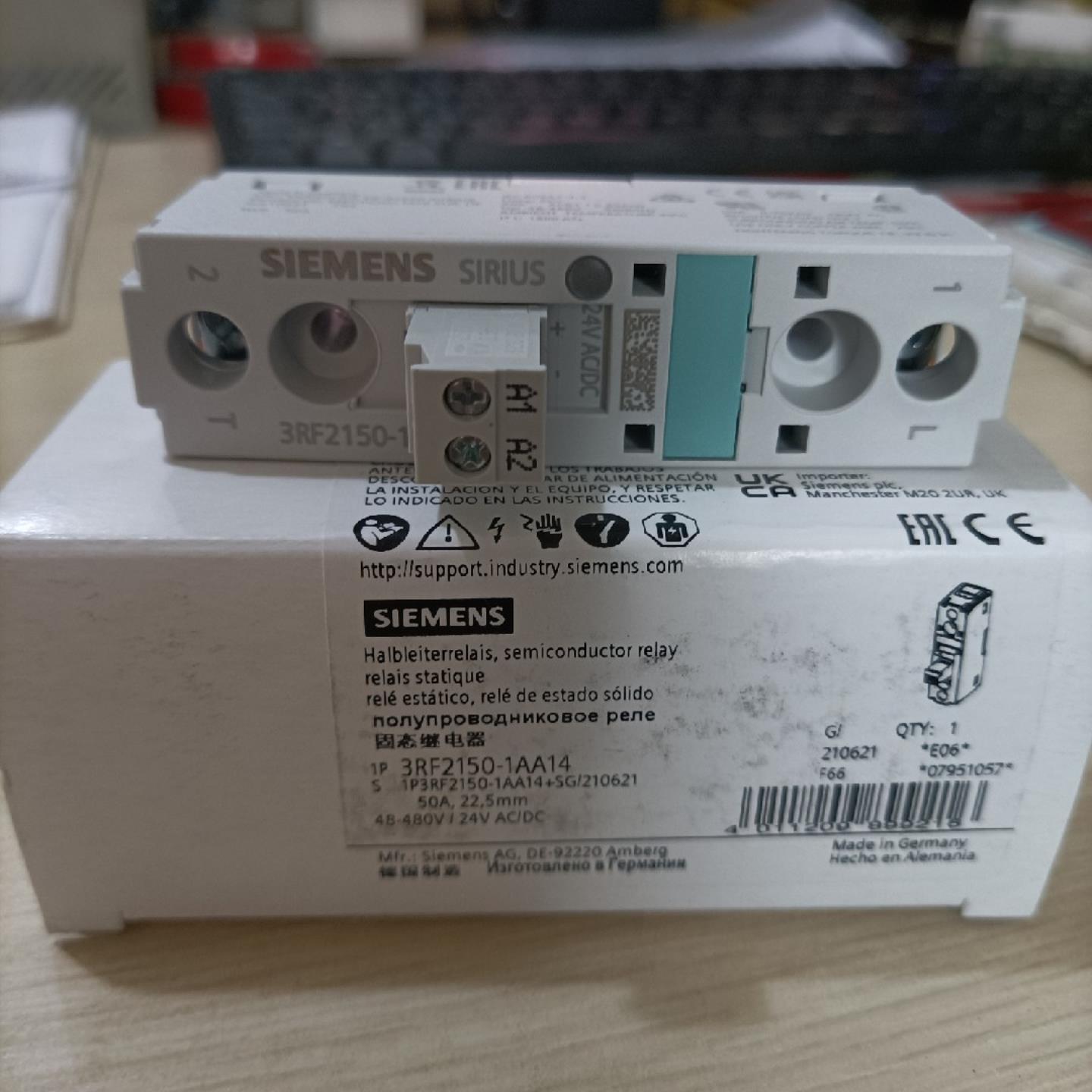3RF2150-1AA14西门子固态继电器全新原装现货包邮