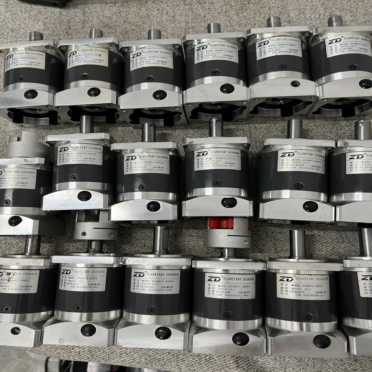中大60ZDF12-400T3，12:1减速头，21台，成色询价