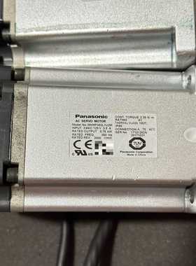 松下伺服电机MHMF082L1U2M，拆机件，成色如图，功能--议价商品