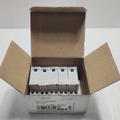 5pcs of Dold IK8701 0039865 AC230V 60Hz A722265 Switching Re