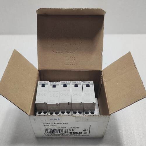 5pcs of Dold IK8701 0039865 AC230V 60Hz A722265 Switching Re