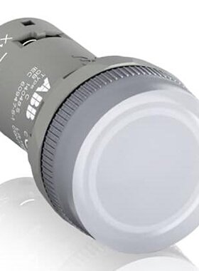 议价原装ABB白色按钮指示灯  CL2-507C    48V-60VAC/DC