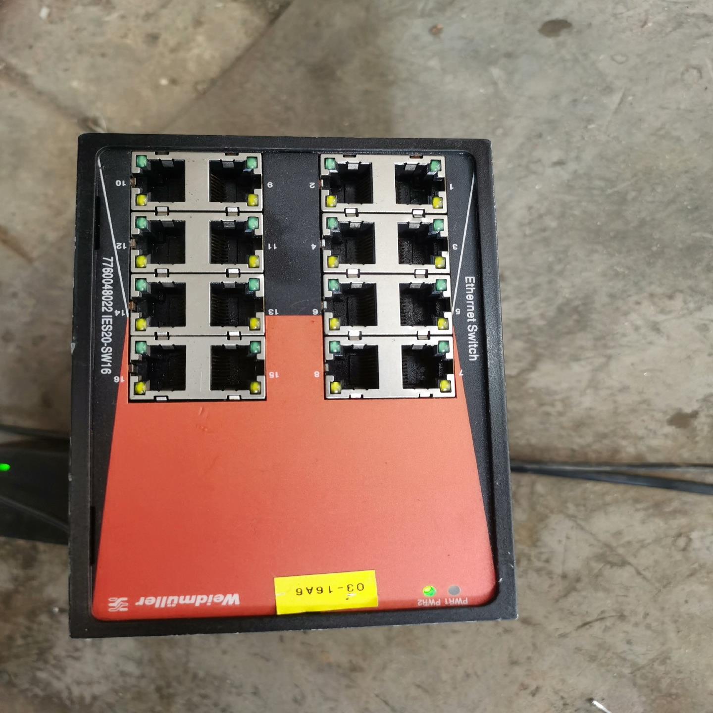 魏德米勒IES20-SW16，一手拆机，呈色89新功能正常--议价商品