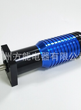 寻IIP67防水步进电动缸伸缩电机蓝黑体圆形52H155ECA60潮湿环境