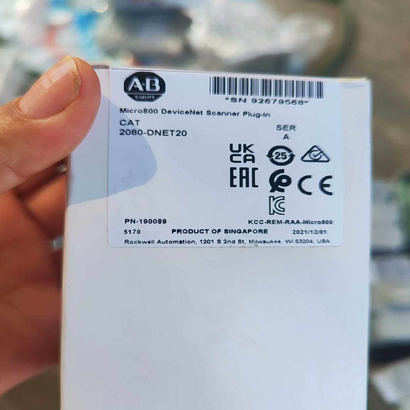 2080-DNET20A-B模块，破损的询价