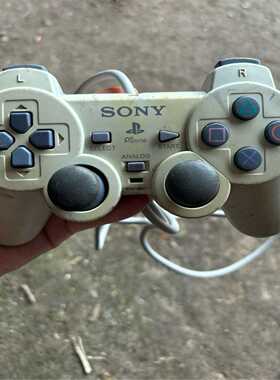 询价原装索尼PSone原装震动手柄H，按键摇杆灵敏，总共有两个，