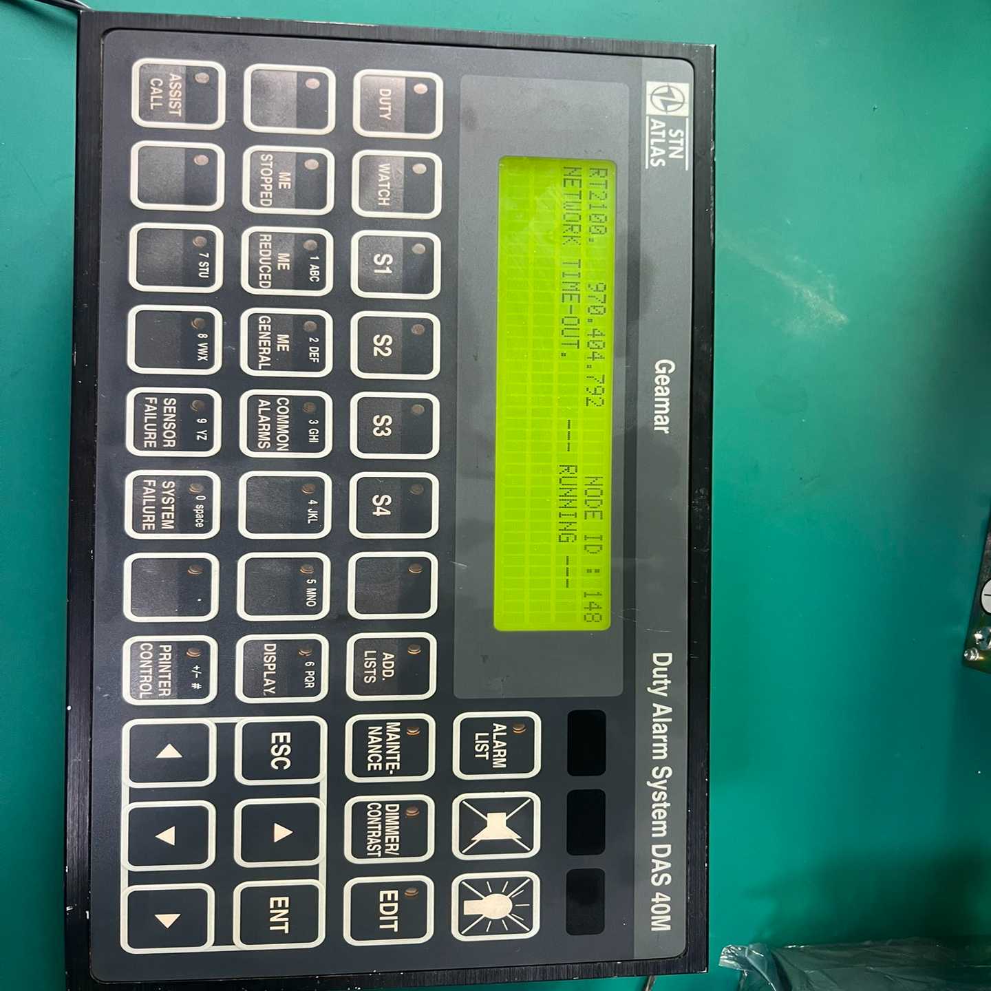 Duty alarm system DAS40M(驾驶台）[浩蓉商户]