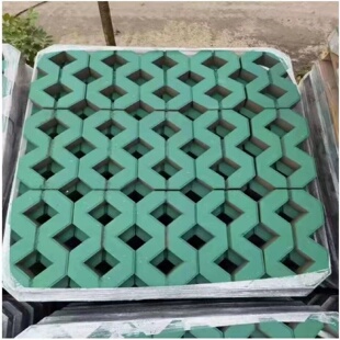 植草砖背心井字砖停车场草坪砖西班牙砖荷兰双八字砖8字砖