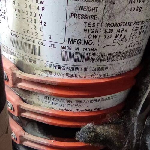 询-日立变频E500HHD36A2压缩机5.1kwR410