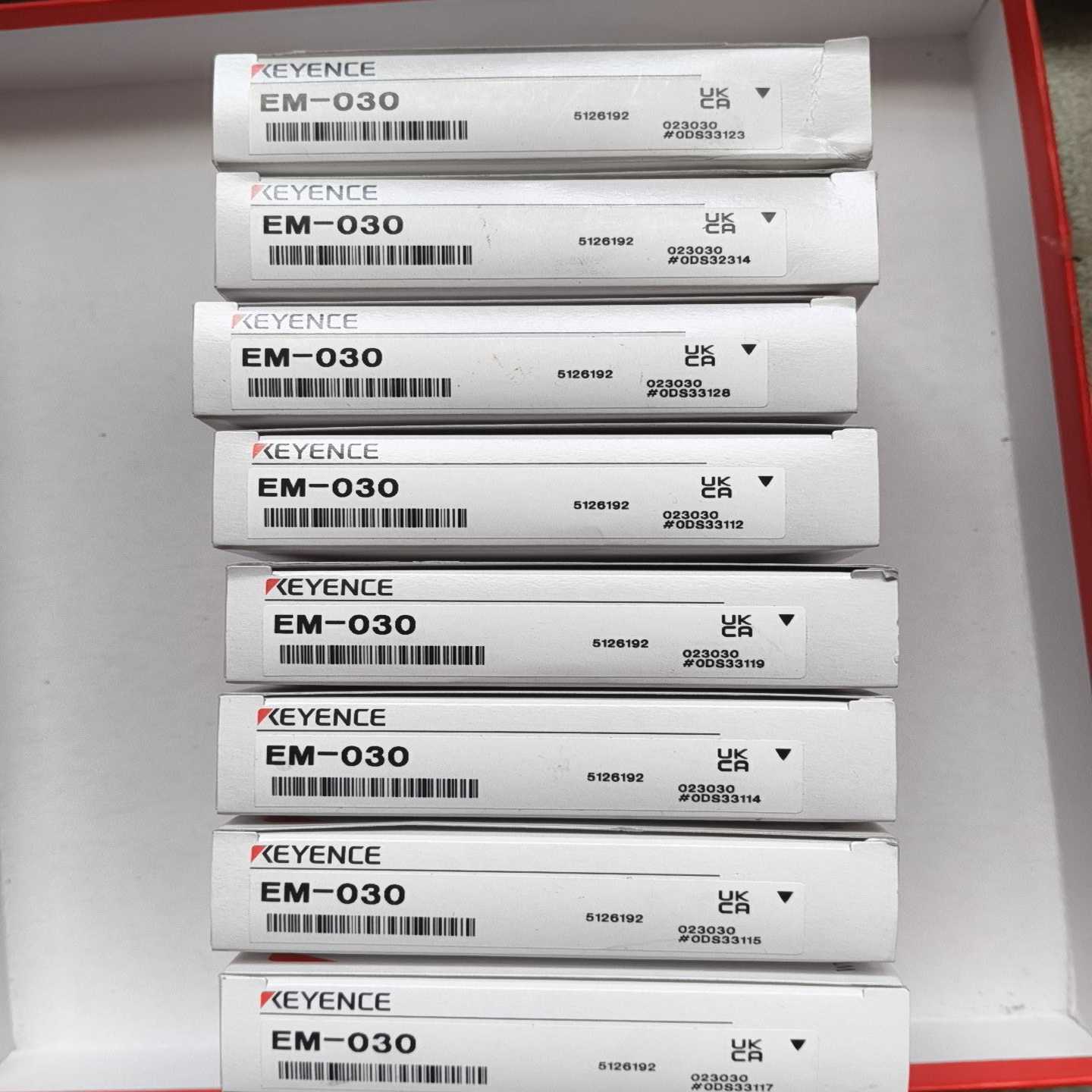 基恩士EM-030，全新原装正品，UK版本，盒码一致！全新未-询价客