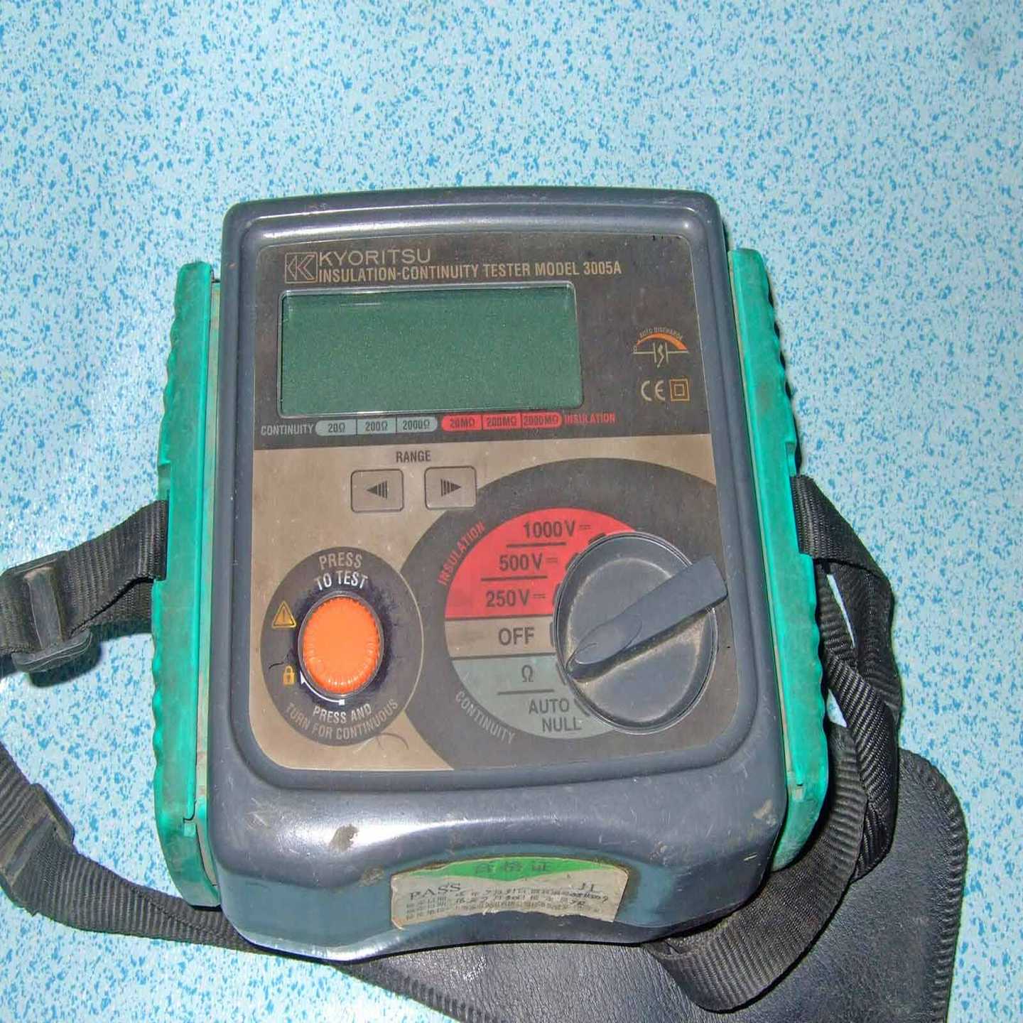 kyoritsu日本共立3005A克列茨共立绝缘电阻测试仪-议价