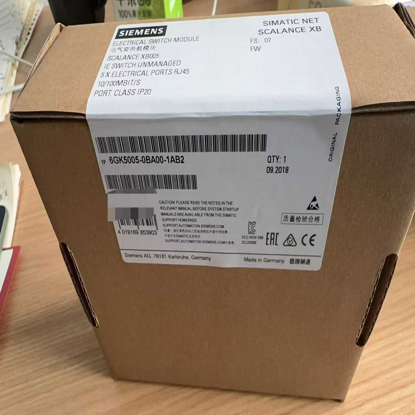 6GK5005-0BA00-1AB2交换机，现~询价