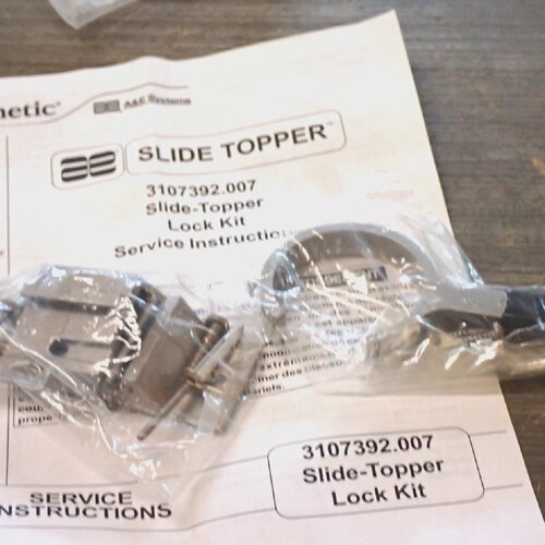DOMETIC 3107392.007 SLIDE TOPPER LOCK KIT NEW