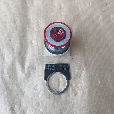 Schneider 9001KR9R Zug Druck Operator Rot Pilz Kopf